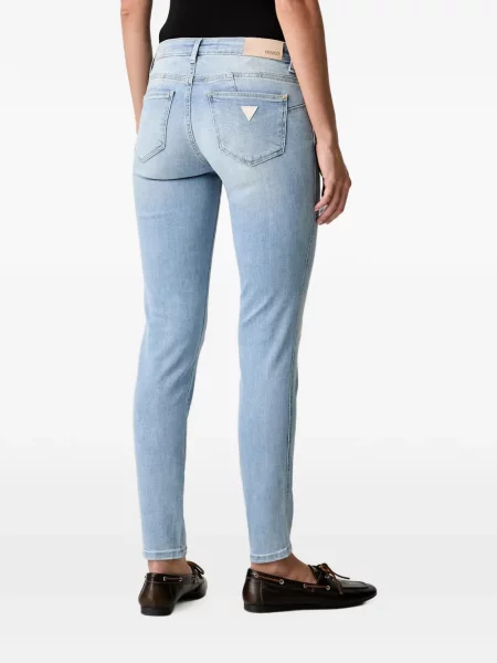 Слаб дънки skinny fit Guess синьо
