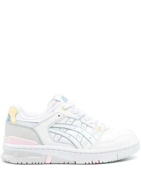 Sneakerși Asics din piele alb