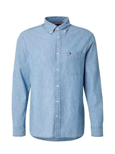 TOMMY HILFIGER Cămașă deschis albastru