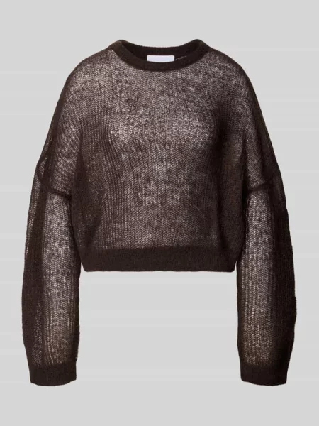 Letni krótki sweter z dzianiny Style Icon Collection