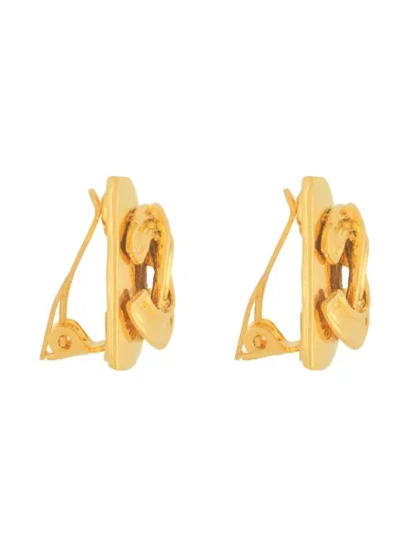 Diamant náušnice Chanel Pre-owned zlaté