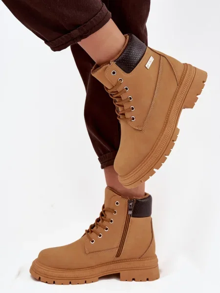 Trekking čevlji Boto rdeča