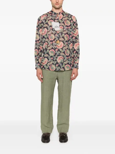 Gėlėta raštuota marškiniai Vivienne Westwood mėlyna