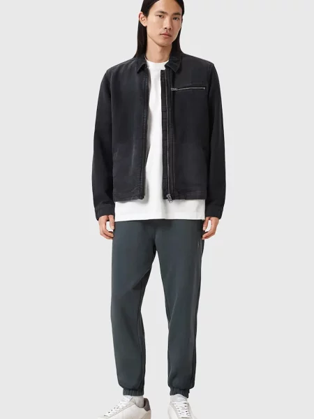 Спортен панталон AllSaints RAVEN SWEATPANT с изчистен дизайн черно