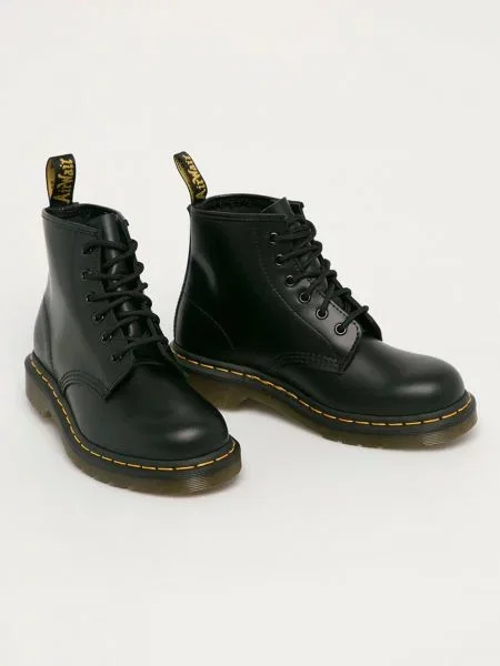 Dr. Martens Kožne čizme YS crna