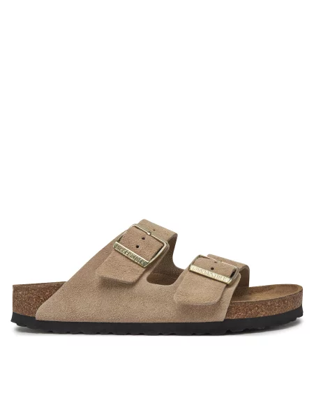 Sneakers Birkenstock σουέντ μπεζ