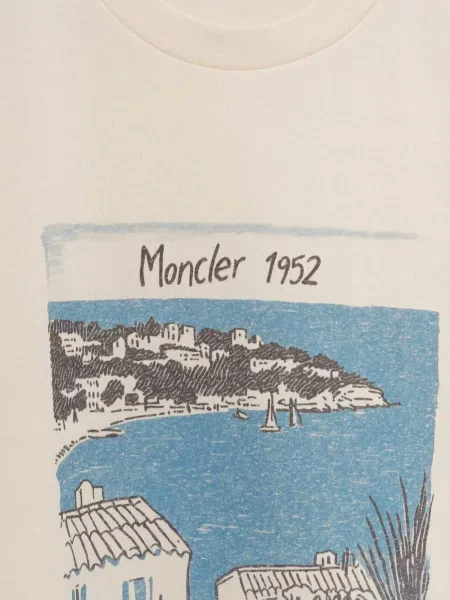 Tricou Moncler cu broderie
