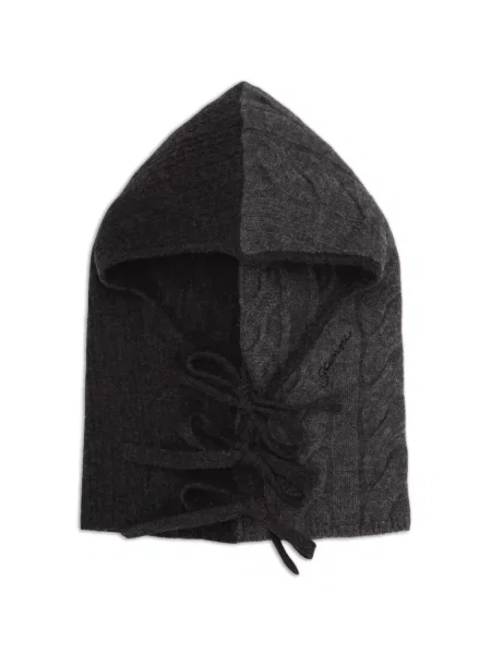 Căciulă Ganni tricotate gri