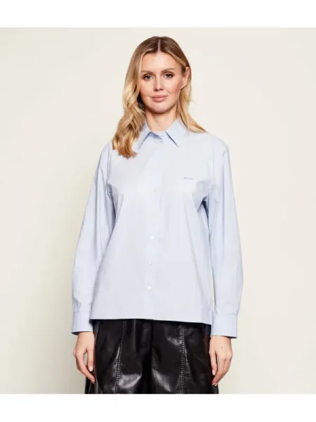 Pinko Cămașă CONNIE | Relaxed fit albastru