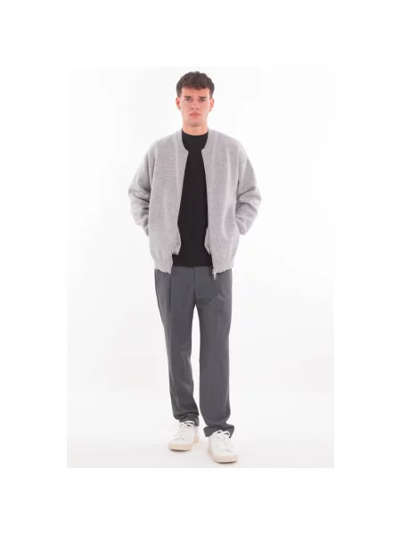 Sweter Daniele Fiesoli wełniany szary
