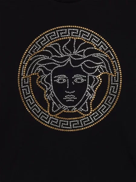 Koszulka dziecięca Versace czarna