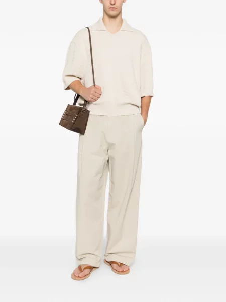 Tricou Jacquemus cu decolteu în V