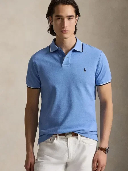 Tricou polo Polo Ralph Lauren albastru