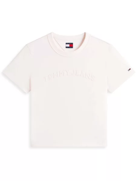 Tricou Tommy Jeans bej