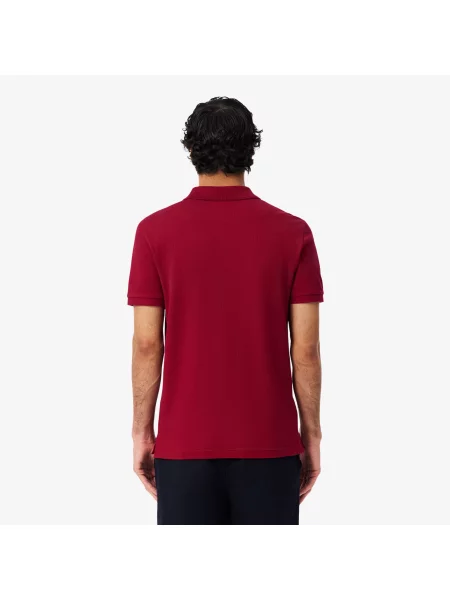 Поло Lacoste красное