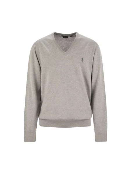 Sweter Polo Ralph Lauren szary