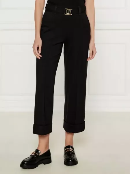 Liu Jo Pantaloni chino | flare fit negru