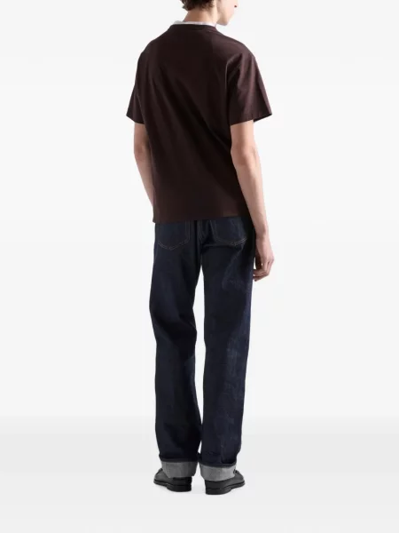 Tricou Prada maro