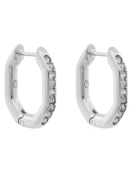 Swarovski Auskarai Dextera Octagon sidabrinė