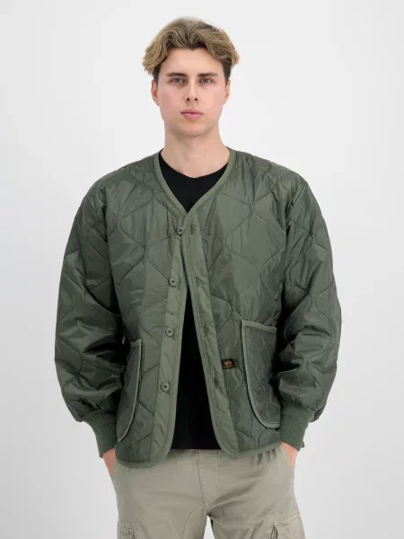 ALPHA INDUSTRIES Geacă de primăvară-toamnă verde