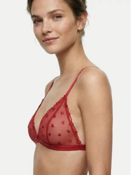 GUESS Grudnjak CLAIRE' crvena