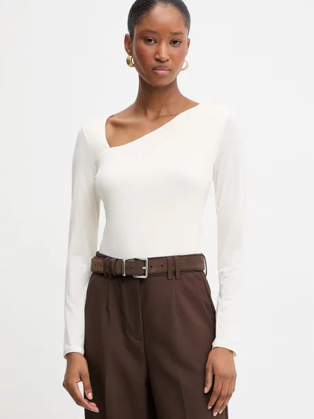 Tricou mânecă lungă Guess bej