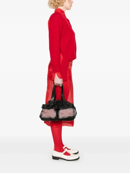 Geantă Simone Rocha plasă negru