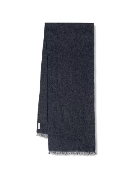 Fular Lanvin cu broderie gri