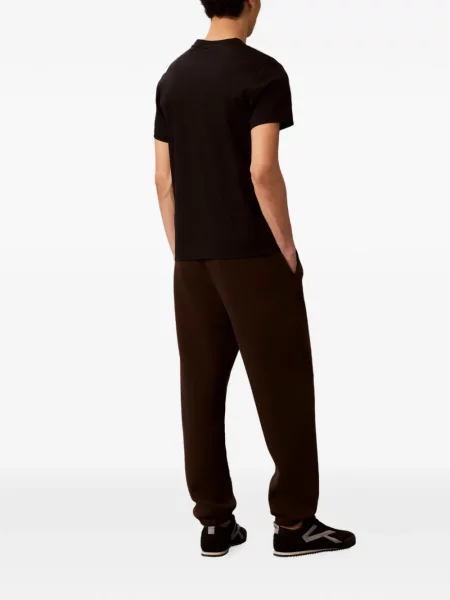 Τρέξιμο παντελόνι Calvin Klein με σχέδιο καφέ