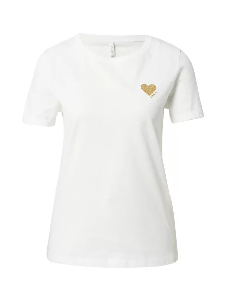 ONLY Kita Tricou alb