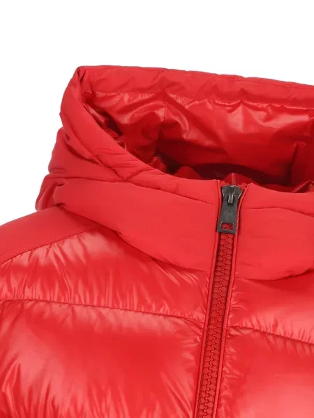 Kurtka dziecięca Moncler Enfant czerwona