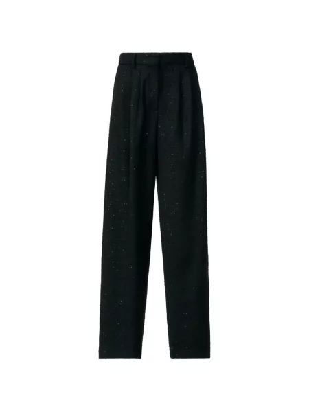 Pantaloni Fabiana Filippi cu paiete negru