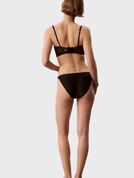 Бюстгальтер балконет Calvin Klein черный