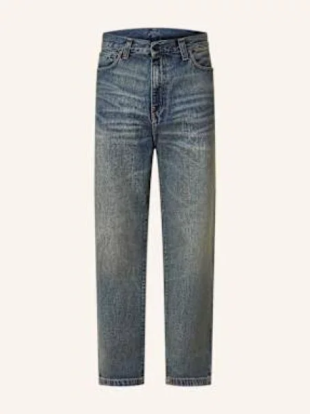 Carhartt Wip Jeansy Landon Loose Tapered Fit blau niebieski