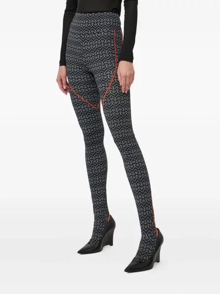 Leggings Patrizia Pepe negru
