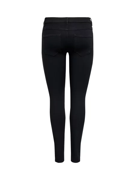 ONLY Džínsy ONLRAIN denim čierny