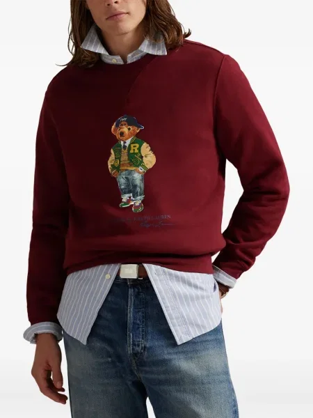 Ριγέ δερμάτινος κάλτσες Polo Ralph Lauren με κορδόνι μαύρο