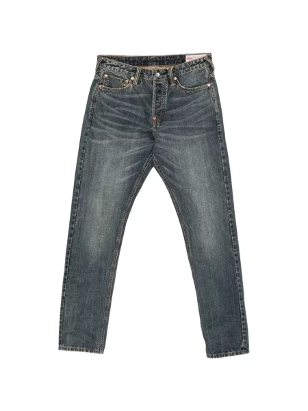 Blugi Evisu cu imagine albastru