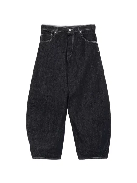 Blugi cu picior larg Comme Des Garcons Homme Plus albastru