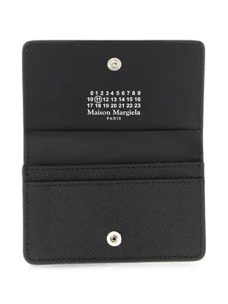 Portofel Maison Margiela din piele negru