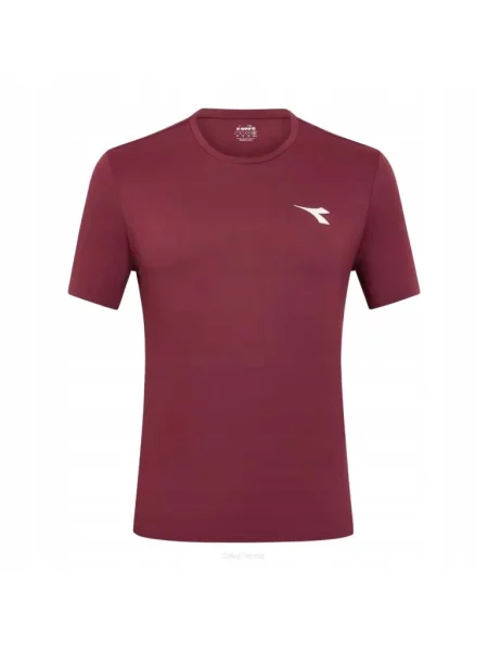 Koszulka tenisowa Diadora SS Icon czerwona
