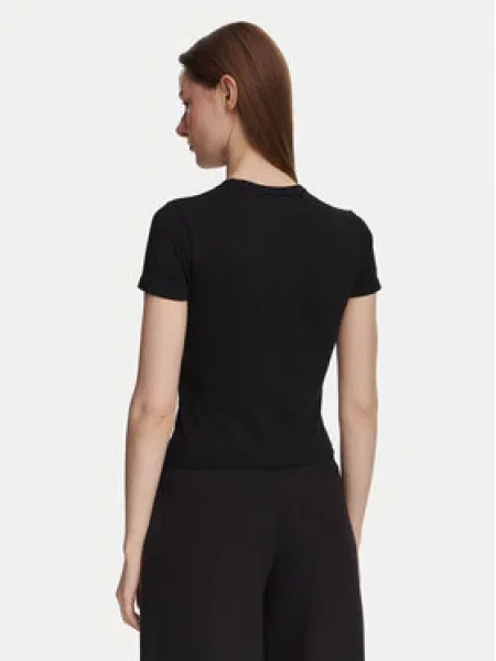 Guess Marškinėliai Classic Fit juoda