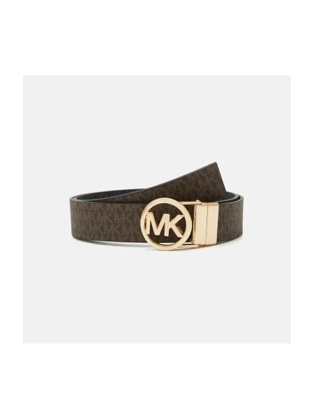 Curea Michael Michael Kors reversibilă maro
