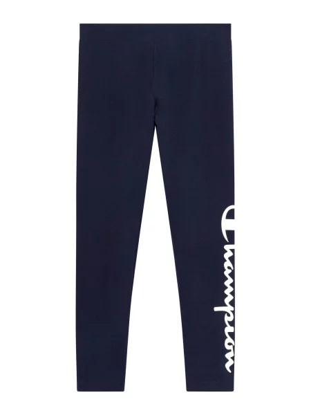 Champion Leggings albastru închis alb