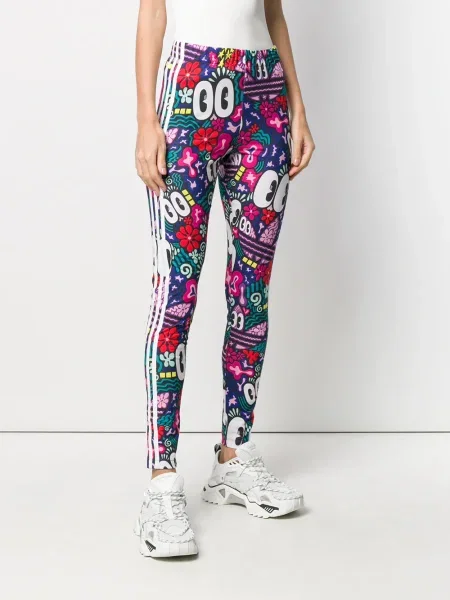 Pruhované krajkové pruhované tričko Adidas s vázáním šedé