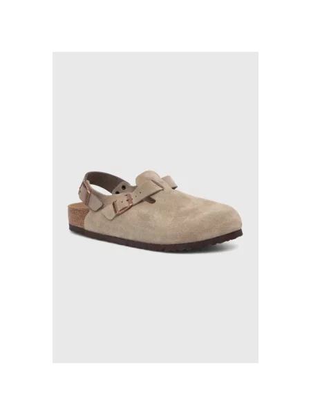 Klapki Birkenstock brązowe