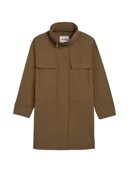 Sznurek ściągający płaszcz nieprzemakalny Apparis brązowy