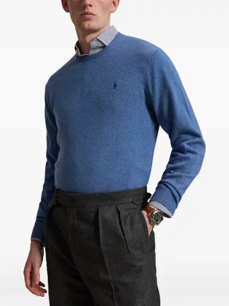 Șosete Polo Ralph Lauren cu broderie în carouri de flanelă verde