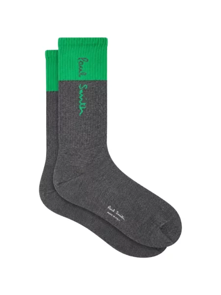 Ponožky Paul Smith sivá