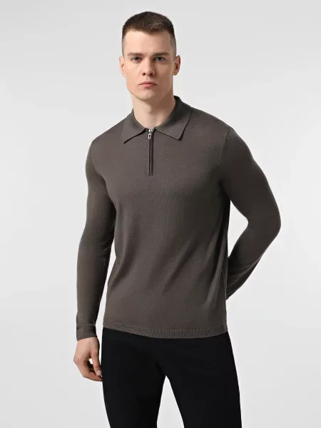 Вовняний Джемпер Emporio Armani коричневий